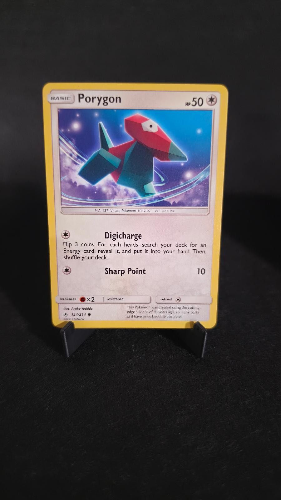 PORYGON 154/214 Common Unbroken Bonds Pokemon Lightly Played