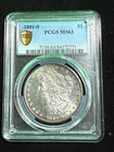 1881 S MORGAN DOLLAR PCGS MS63 771