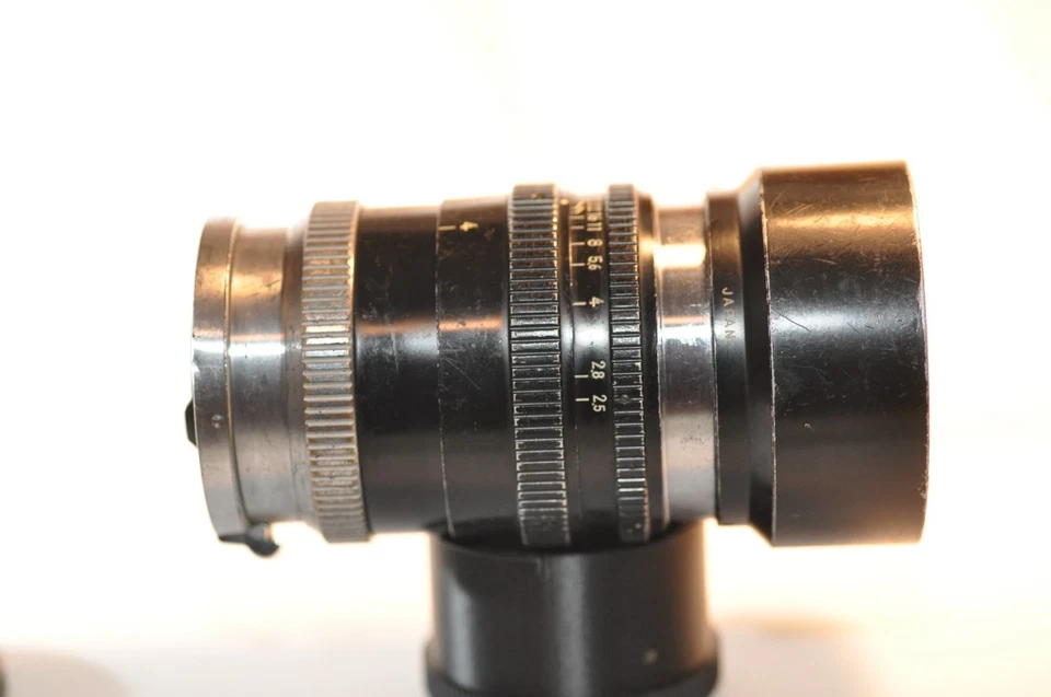 Telémetro Nikon Nikkor-P 10,5 cm f/2,5 RF lente Nippon Kogaku para MS S2 S3 SP S4 Foto 4 de 4