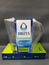 New in Package Brita Large 10 Cup Pacifica Water Filter Pitcher White 36515