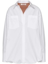 Valentino Garavani Layered Cotton-Poplin Shirt