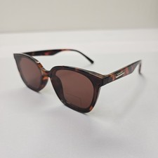 NEW Tortoise Shell Square Cat Eye Sunglasses Brown UV400 Protection Retro Chic