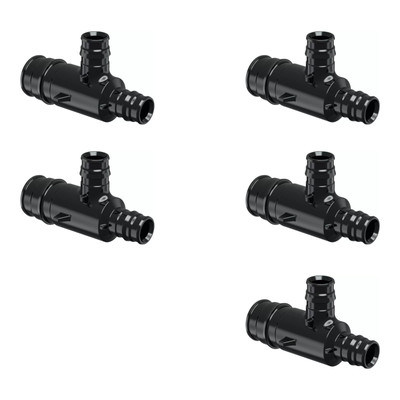 5 Stück Uponor Q&E PPSU T-Stück Reduzierstück 25x16x16 PEX Fitting...