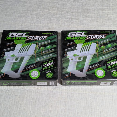 #ad #ad 2 NEW Gel Blaster Surge 10000 Gellets Each USB C Cord Safety Glasses Eco Safe $40.00
