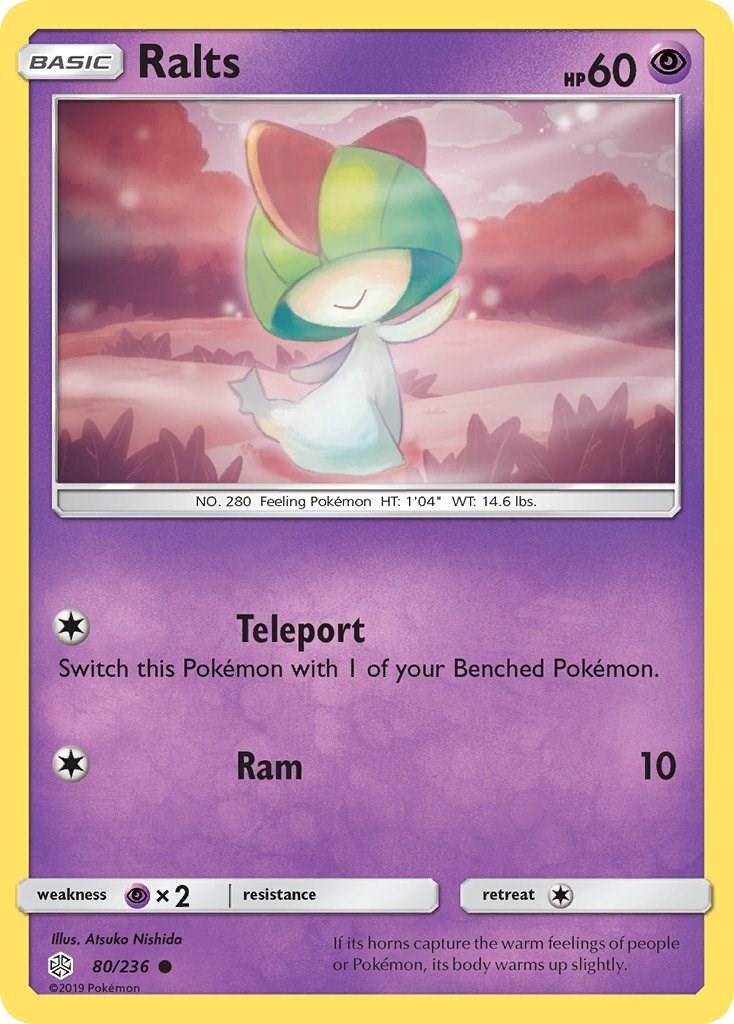 Ralts [SM12 - 80/236] SM - Cosmic Eclipse - NM