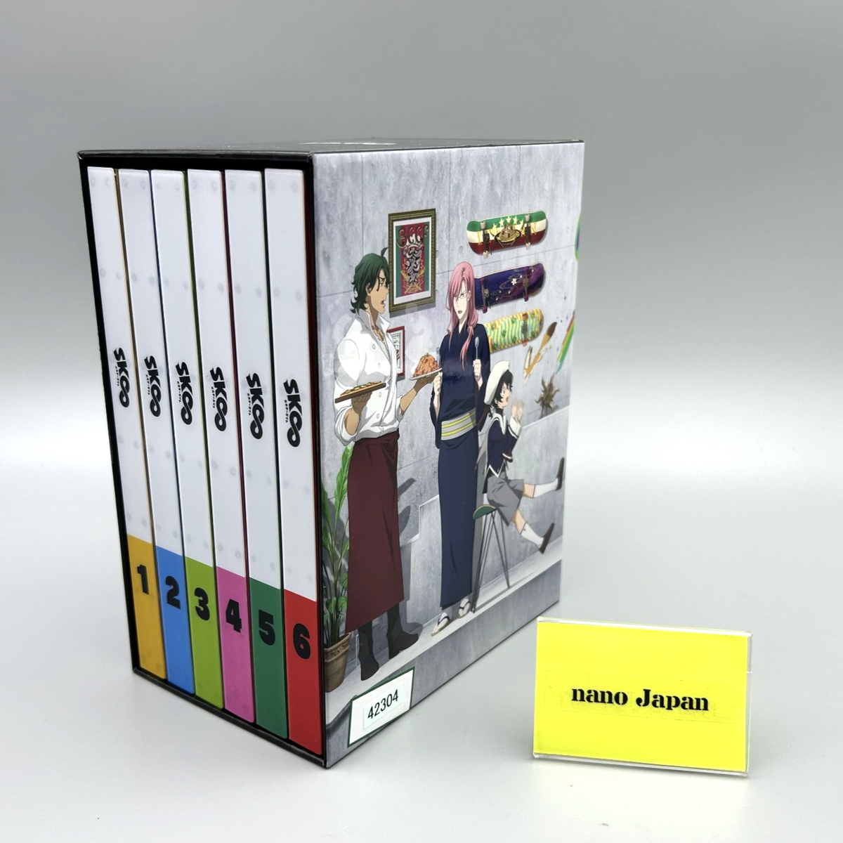 SK8 Infinity Eight Limited Edition Blu-ray Volume 1-6 Complete Set