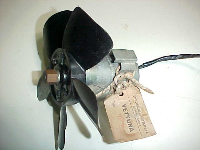 Maserati Quattroporte 1967 Rear Cooling fan motor