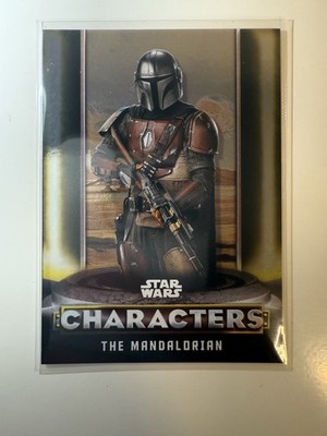 Star Wars Topps The Mandalorian Characters Card The Mandalorian Karte Nr. C-1