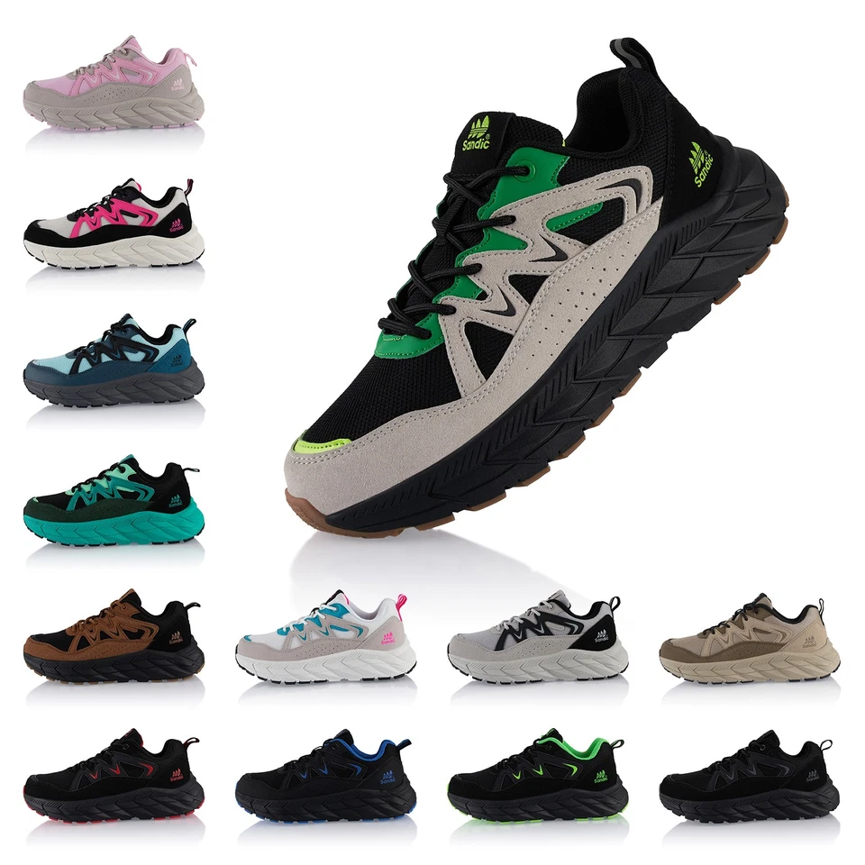 Neu Damen Herren Wanderschuhe Trail Running Trekkingschuhe 2201 Schuhe Gr. 36-46 - Bild 1 von 1