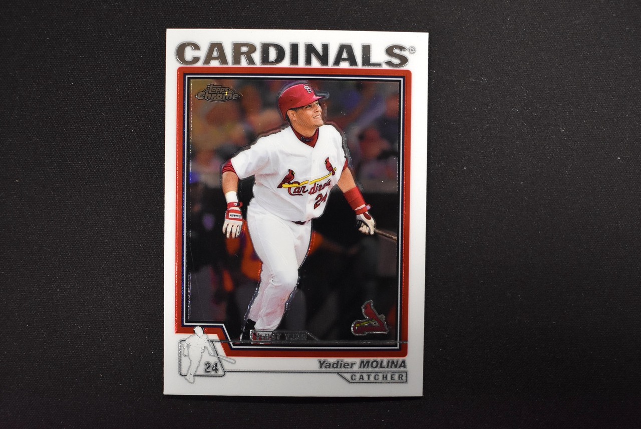 Yadier Molina 2004 Topps Chrome #219 St. Louis Cardinals Rookie Card RC