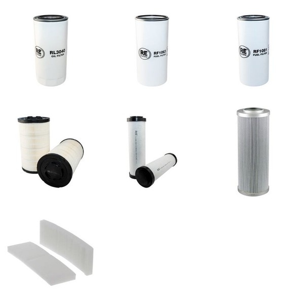 Filter Service KIT FüR Bomag BW213 DH-4 Bvc W / Deutz TCD2013 Motor YR2007--image