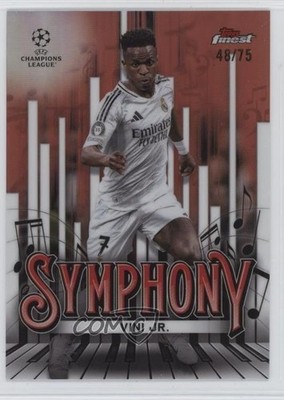 2024 Finest UEFA Club Competitions Symphony 48/75 Vinicius Junior Vini Jr 11x6