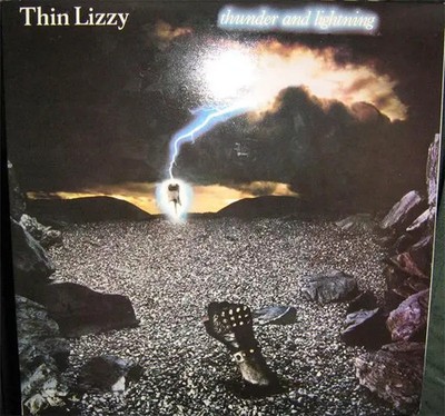 Thin Lizzy Thunder And Lightning NEAR MINT Vertigo 2xVinyl LP