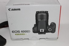 Canon EOS 4000D Digital SLR Camera with EF-S 18-55 mm Boxed - Fast Dispatch!
