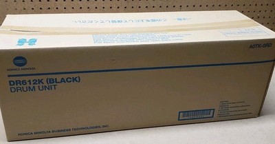 Genuine Konica Minolta DR612K (A0TK0RD) Black Drum Unit