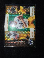 2020 Mosaic Flea Flicker Green Jerome Bettis JuJu Smith-Schuster Terry Bradshaw