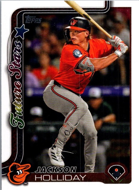 2025 Topps Baltimore Orioles #BAL-1 Jackson Holliday