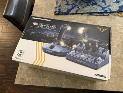Thrustmaster TCA Captain Pack Airbus Edition Joystick & Throttle Quadrant PC USB