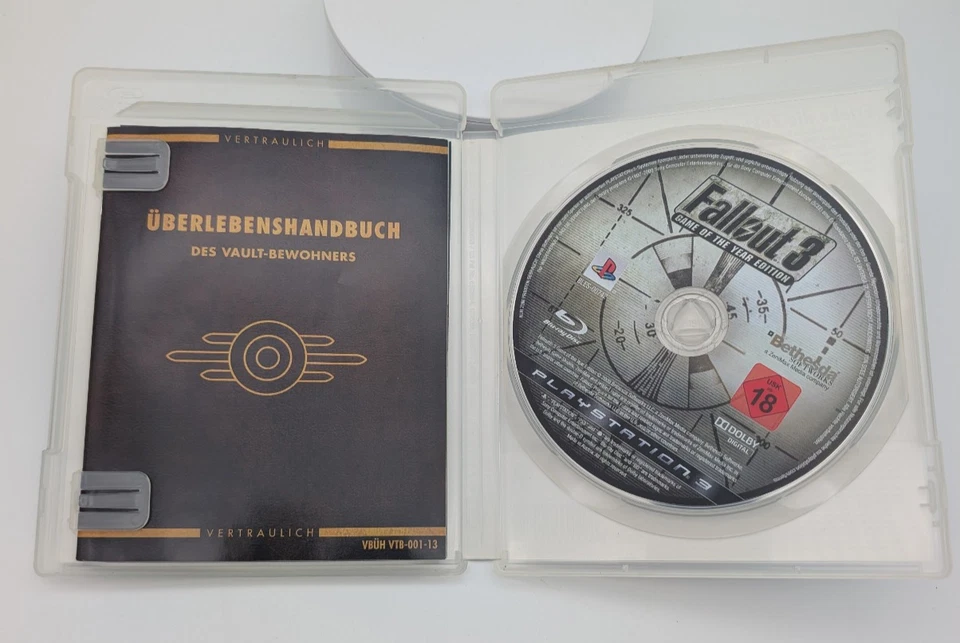 Fallout 3 GOTY Edition für PlayStation 3 / PS3 | KOMPLETT | OVP + Anleitung ✅⭐️ - Bild 4 von 4