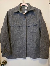 Vintage Woolrich Women s Mackinaw Gray Wool Jacket