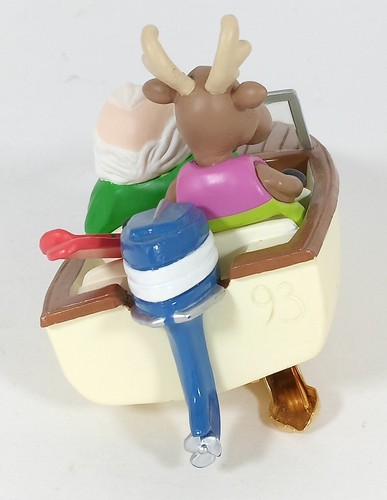 Hallmark 1993 Making Waves Kringle Craft Clip On Christmas Ornament Holiday - Picture 3 of 11