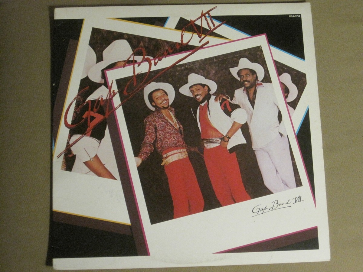 GAP BAND VII LP 1985 TOTAL EXPERIENCE TEL8-5714 SYNTH FUNK R&B