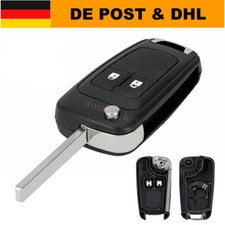 2Tasten Ersatz Klappschlüssel Gehäuse für Opel Astra J Insignia Corsa E Meriva B