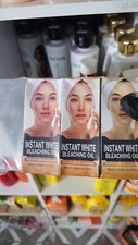Instant white bleaching oil