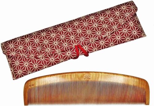 Tugenkamm Japanischer Traditioneller Luxuskamm 5,9 Zoll Made in Japan Akita Geschenk Neu - Bild 9 von 13