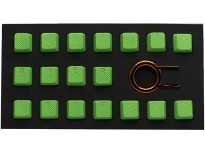 Tai-Hao KDTHUS018C03GN102 Neon Green Rubber Keycap Set (18)