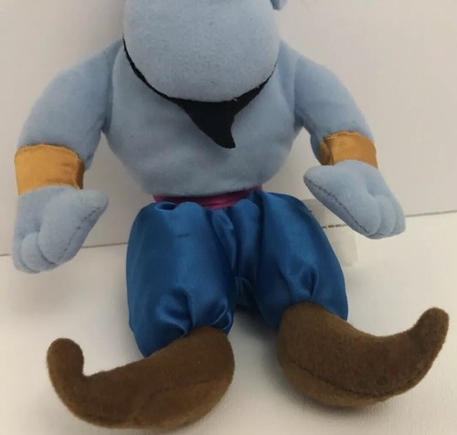 Genie From Aladdin Plush Beanie Figure Stuffed Toy Walt Disney - Picture 4 of 10
