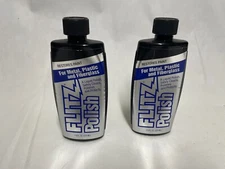2 7.6 Oz Bottles Flitz polish for metal, plastic and fiberglass.  225ML