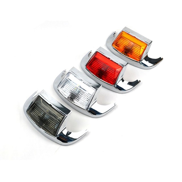 1pcs Front Fender Tip LED Light For Harley Touring Electra Glide FLHT