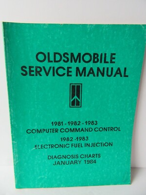 GM Dealer Service Manual Oldsmobile 1981 1982 1983 Computer Command Control
