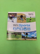 Wii Sports MANUAL ONLY Nintendo Wii, 2006 NO GAME