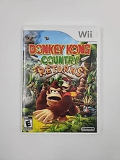 Donkey Kong Country Returns Nintendo Wii Complete CIB