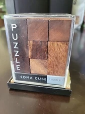 Vintage SOMA Cube Puzzle