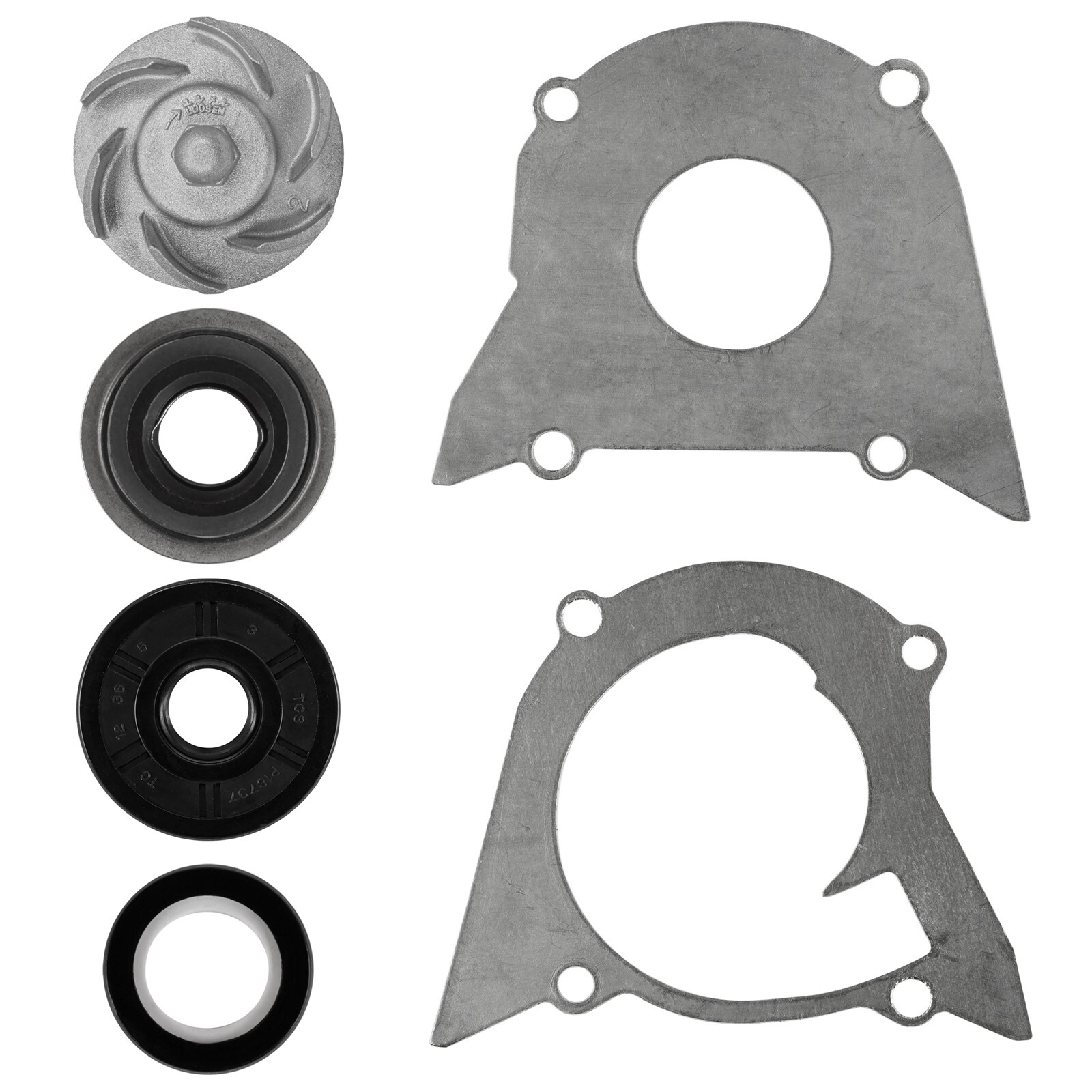 Caltric Water Pump Impeller Gaskets & Seals for Kawasaki 454 LTD EN450
