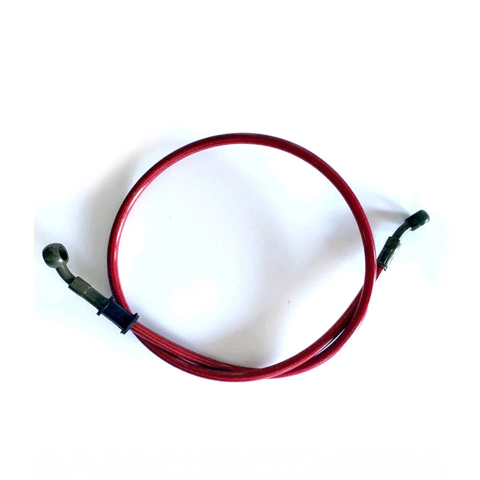 Manguera embrague freno hidráulico reforzado acero trenzado 120 cm motor Foto 4 de 4