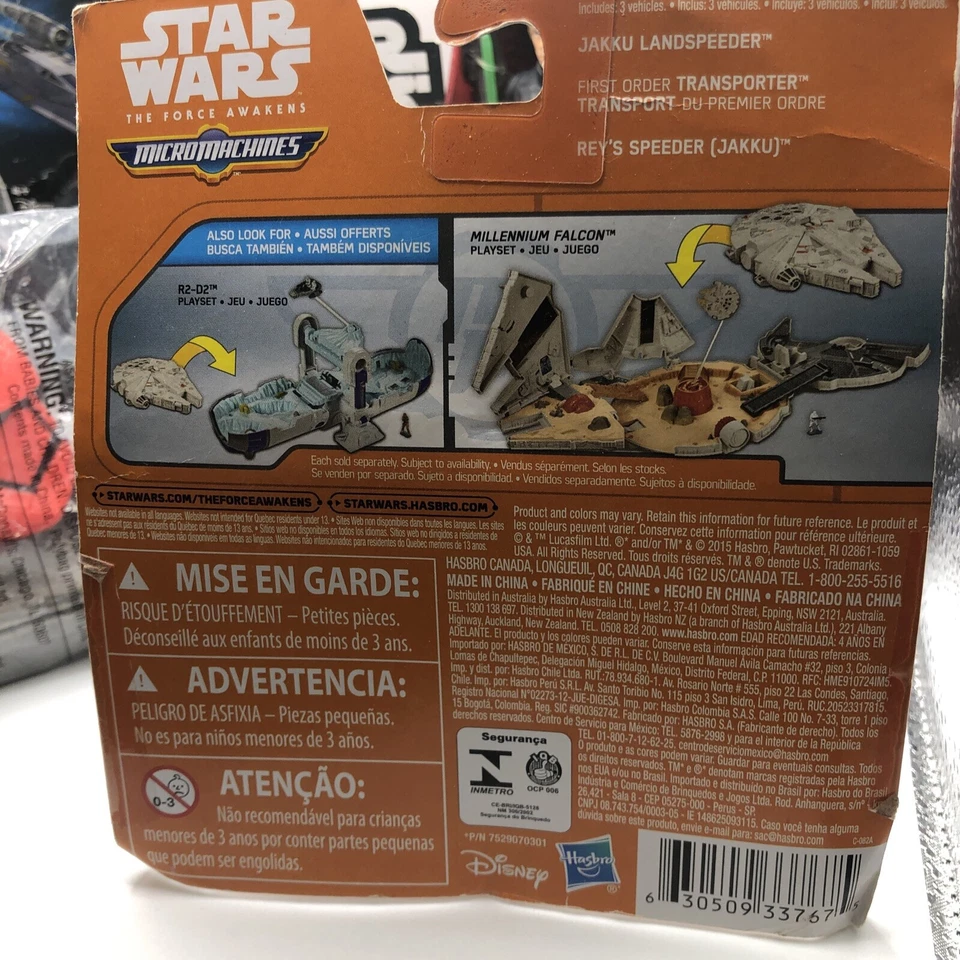 Lote Star Wars. Hasbro, Micro máquina, Hot Wheels, Happy Meal Toy. Rogue One Foto 3 de 4