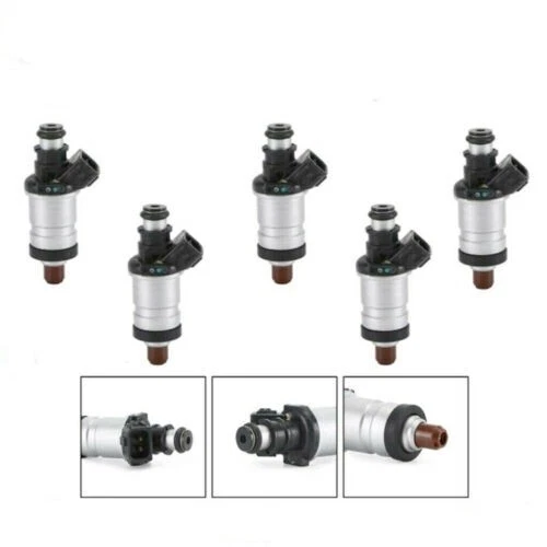 Genuine Keihin x5 Fuel Injectors for 1990, 1991 Honda Prelude 2.1L I4 #Honda R/C Foto 2 de 4