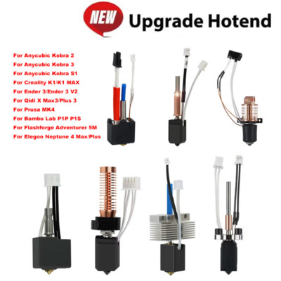 Upgrade Hotend Kit For Anycubic Kobra 3/2/S1 /Creality K1/K1 MAX /Ender 3/Elegoo