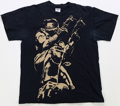 Rare Vintage Halo Master Chief Xbox 360 Video Game T Shirt