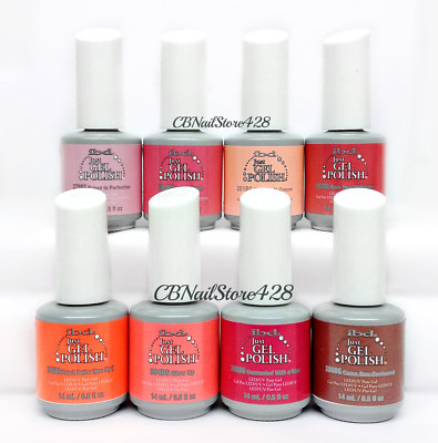 IBD Just Gel Polish - PEACH PALETTE Summer 2018 Collection- Pick Any Color
