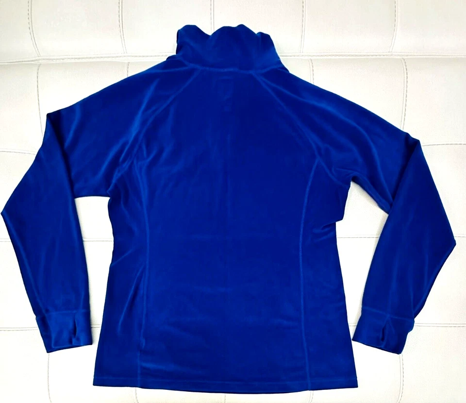 💕Burton Mujeres Polar Púrpura Ropa Activa Pullover Sudadera Manga Larga 3/4 Cremallera XL Foto 2 de 4