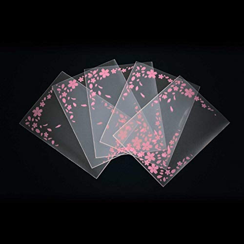 Card Protector Aclass Cherry Blossom Sakura TCG 60 Sleeves Made in