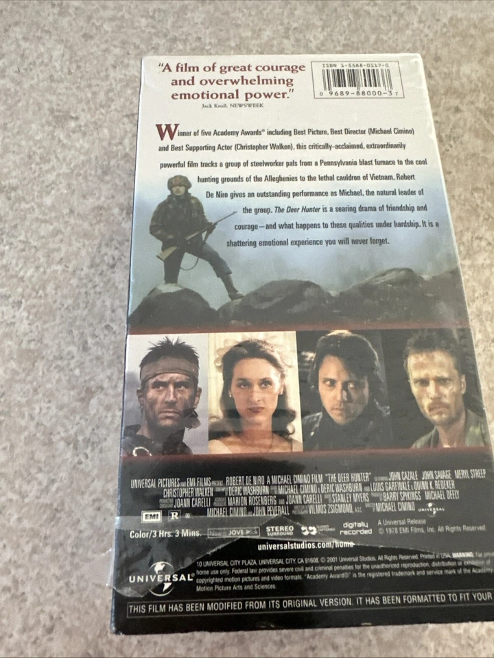 The Deer Hunter (VHS, 1997, 2-Tape Set, Widescreen) - Image 2 of 3