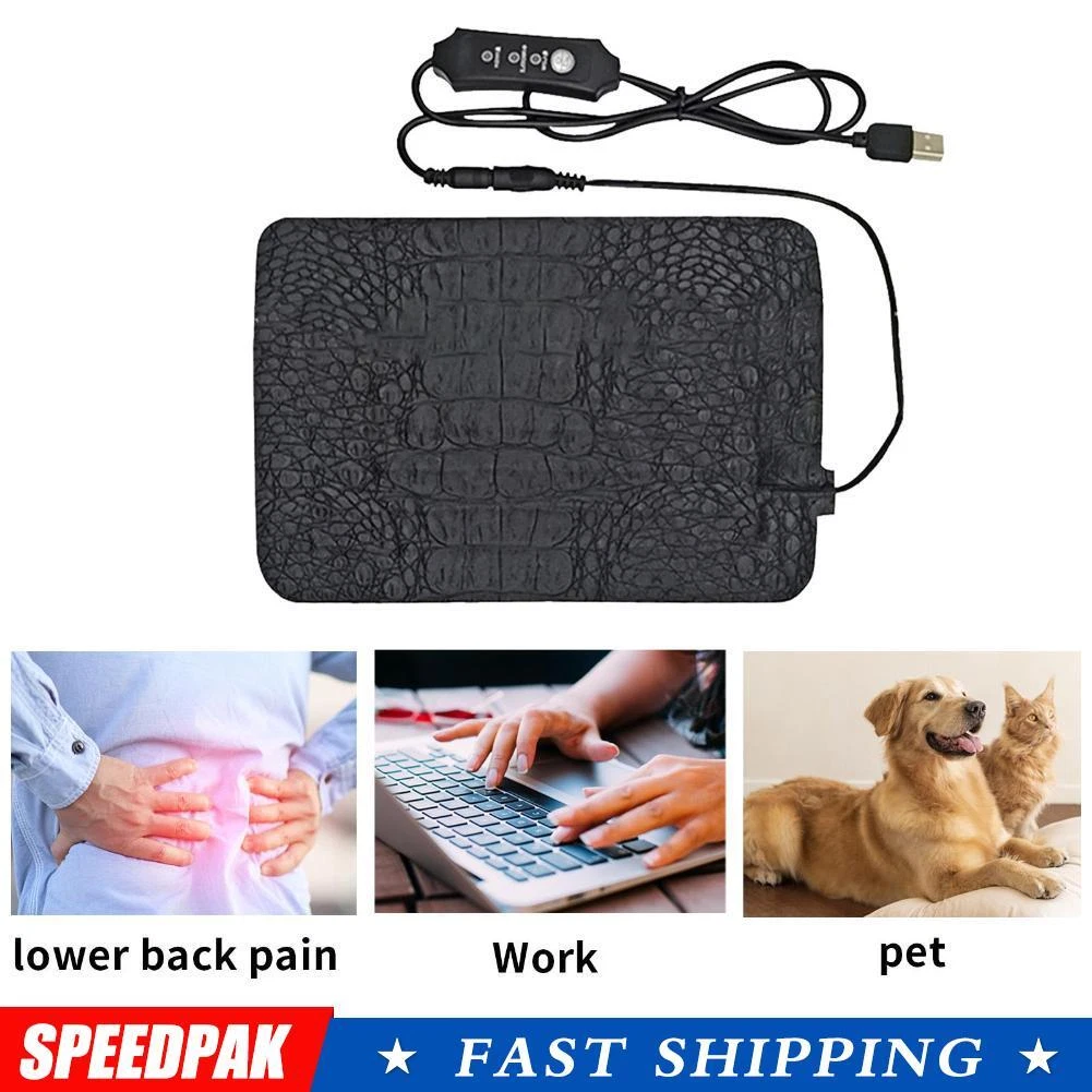 3 Mode USB Home Mat Electric Pet Heating Pad Warmer Bed Cat Office Dog H7K5  | eBay