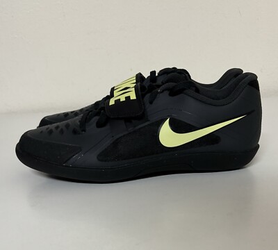 Nike Zoom Rival SD 2 Black Volt Mens Sz 10 Discus Shot Put Throwing 685134-004