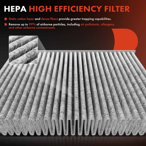 2pcs Activated Carbon Cabin Air Filter for Chrysler Voyager Dodge Grand Caravan - Picture 4 of 9